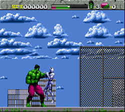 The Incredible Hulk screenshot 3 for Super Nintendo